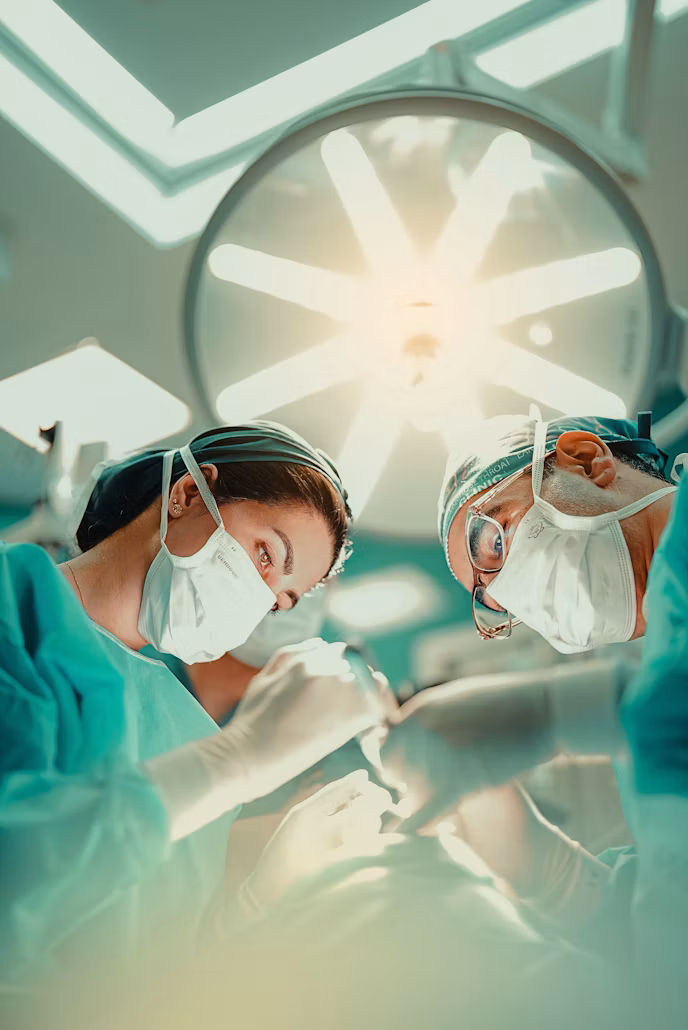 Healthcare professionals providing patient-focused care
