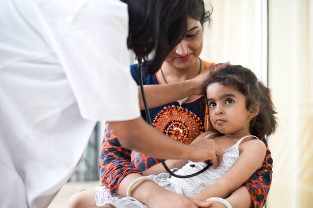Doctor and patient at the hospital